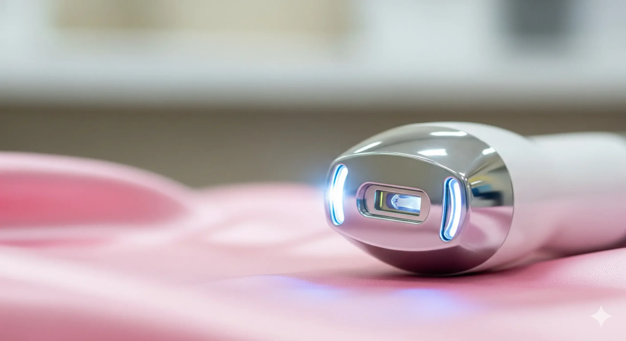 Manipolo per epilazione laser professionale a Senise, usato per sfatare i miti sul trattamento.